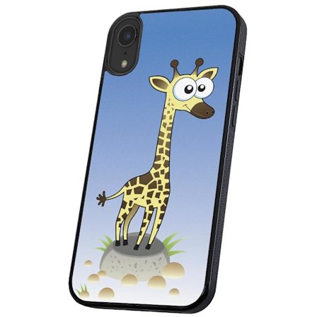 iPhone XR - Skal/Mobilskal Tecknad Giraff