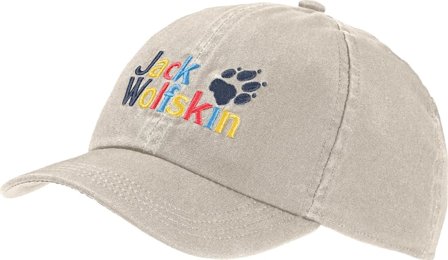 Jack Wolfskin Kids Baseball Cap Children caps Beige OneSize