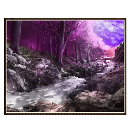 DIY Diamantmaleri Krystal Rhinestone Broderi Kunst Farverige Hjem Værelse Dekoration 8690