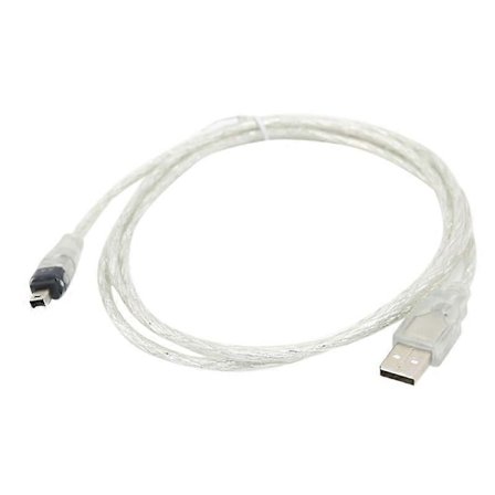 1,5 m USB til IEEE 1394 Firewire 4-pin adapterkabel konverteringsledning til iLink