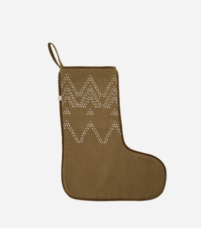 House Doctor Julestrømpe Noel Brun