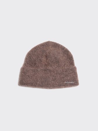 Holzweiler - Tine Fluffy Beanie - Dk. Brown - Womens - One size