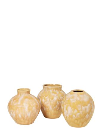 Vase Ingrid Home Decoration Vases Gul Broste Copenhagen