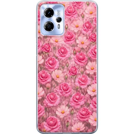 Yhteensopiva Puhelinkuori Motorola Moto G13 Petal Reverie Blush Rose