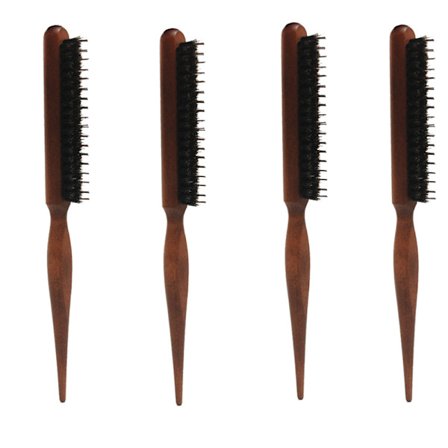 4 st Regular Vegan Skäggborste - Styva Vegetabiliska Borst, Mexica