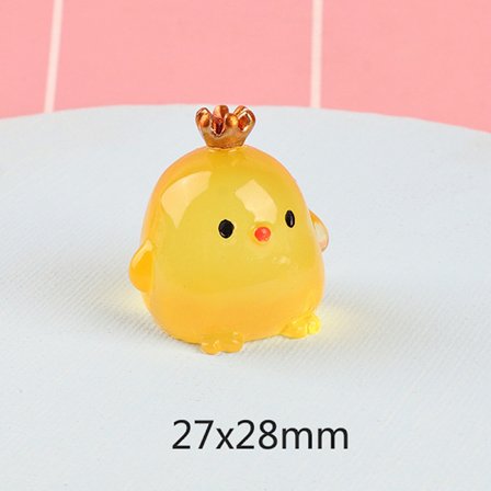 Nattlys Stereo Crown Chicken Håndlaget DIY Night Light