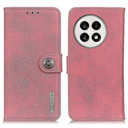 KHAZNEH OnePlus 13R 5G/Ace 5 5G Lompakkokotelo Lehmännahkakuvioinen Nahkainen Käännettävä Puhelinkotelo