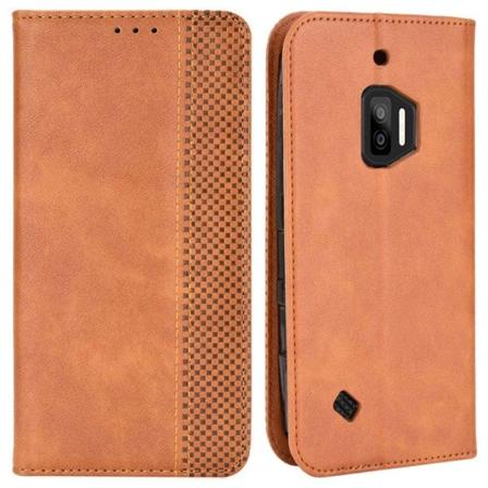Bofink Vintage Oukitel Wp12 / Wp12 Pro Læder Etui - Brun Brown