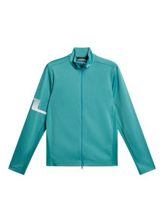 J.Lindeberg - Golf - Heath Zip Mid Layer - Blå - Man - M