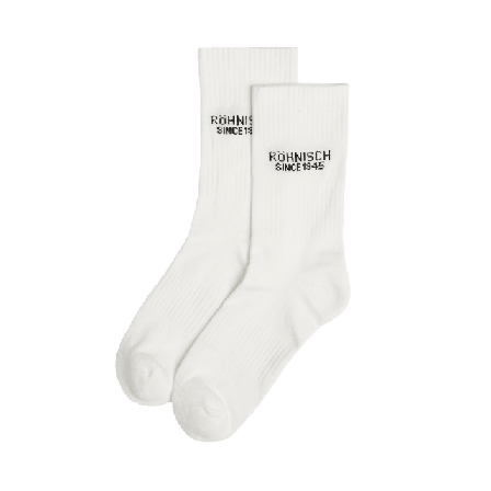 Röhnisch Logo Socks 2-Pack Träningskläder Dam Vit 36-38