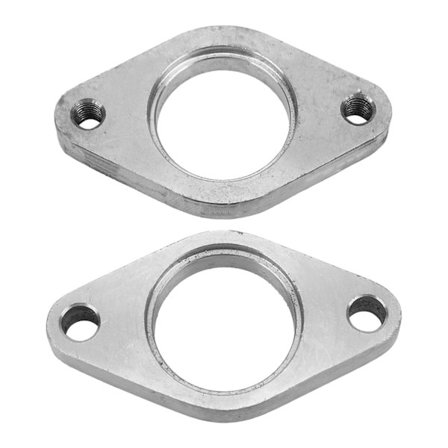2 stk. Wastegate Dump Pipe Flange Pakning Rustfrit Stål til 1,4-1,5 tommer Turbolader