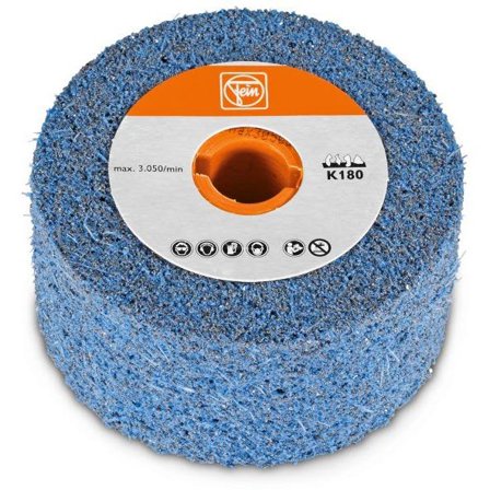Fein 63721055010 Sliberulle elastik, hul 19 mm K180, 100 x 50 mm, Maskintilbehør & forbrugsvarer