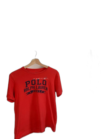Orange ed polo Ralph Lauren shirt