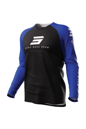 Bluză Motocross Shot Escape albastru regal XS