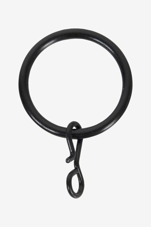 Hasta - Gardinring 10 st/frp - Svart - Gardintillbehör - Från Homeroom