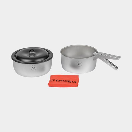 Set da campeggio Trangia Tundra II-D, con 2 pentole in DS / Duossal 2.0-laminato + 1 coperchio in NS / Non Stick-teflon + pinza + custodia