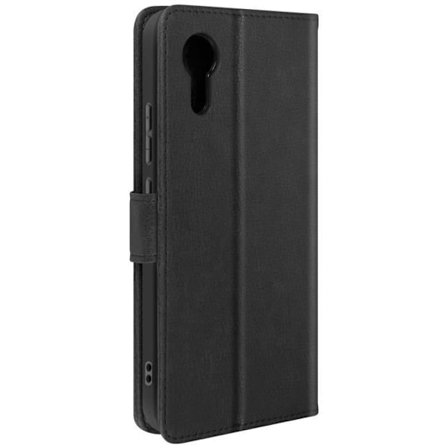 Etui til Samsung Galaxy Xcover 7 - AVIZAR - Chesterfield - Pung og Videostøtte - Sort