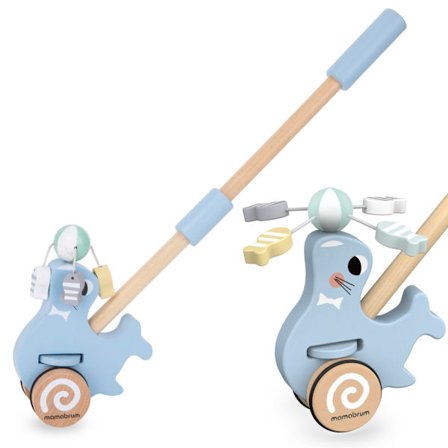 Træ Fokker Vogn - Forbedrer Gåevner for Børn