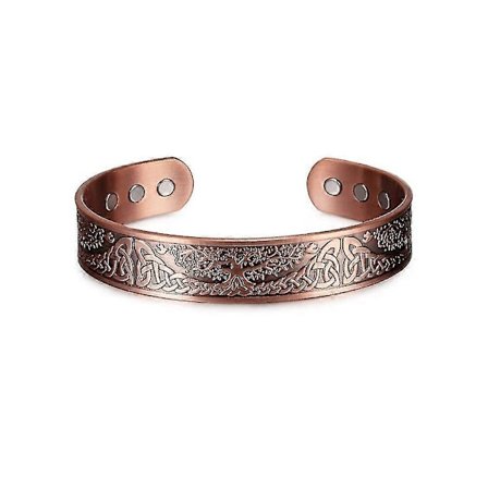 Viking Ren Braclet til Mænd Justerbar Manschet Energi Magnetisk Armbånd Fordele Armbånd Hård Sundhed Mand Armbånd Knude Metal