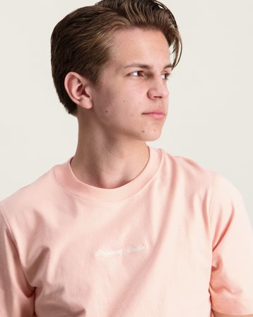 Jack & Jones JORNORREBRO EMB TEE Rosa T-shirts Kille - Kids Brand Store