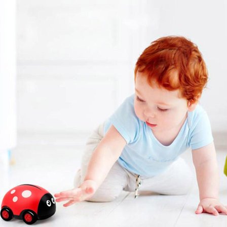 2 kpl Kaksinkertainen vedettävä auto, putoamista estävä auto, sarjakuva hyönteissimulaatio, lasten lelu Bluesquigz