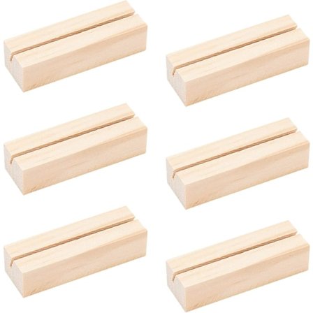 18/20 kpl Puinen Paikkakortin Pidike Puinen Kylttiteline Pöytänumeroteline Pöytänumeronpidike Häihin Juhliin Tapahtumiin Koristelu Kaksipuolinen 