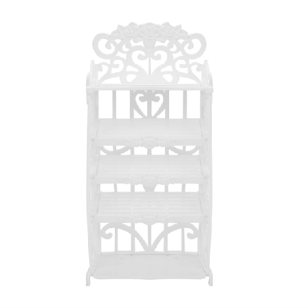 Mini Møbler Plastik Skoskab/Reol Model Legetøj til Børn