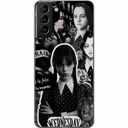 Samsung Galaxy S21+ 5g Skal / Mobilskal - Wednesday Addams