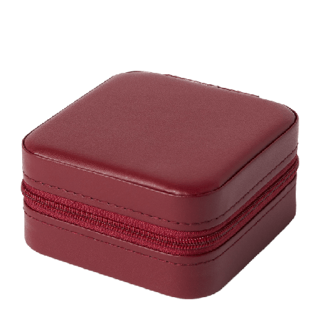 Åhléns Home Smyckeskrin med dragkedja JULIETTE Dekoration Röd ONESIZE