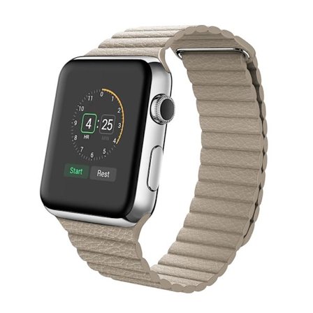 Apple Watch 38mm Läderloop Armband