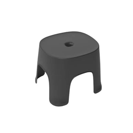 Skammel for barn og voksne, stabelbar design lettvekts plastskammel med sklisikker overflate for bruk på bad og kjøkken, bærbar design sikker