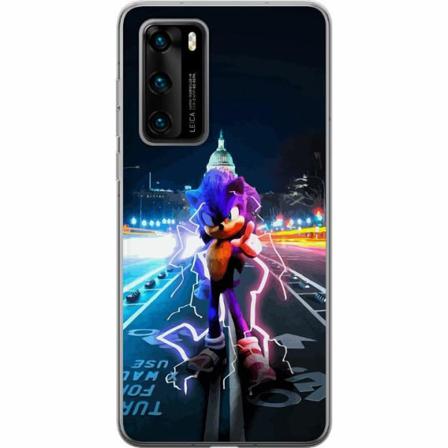 Huawei P40 Mjukt Skal - Sonic The Hedgehog