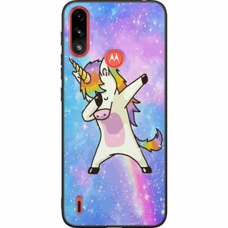 Motorola Moto E7i Power Svart Skal Unicorn