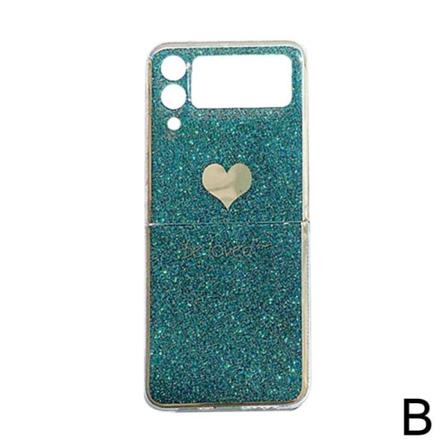 För Samsung Galaxy Z Flip 3 5g Luxury Bling Fashion Plating Fram