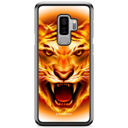 Bjornberry Skal Samsung Galaxy S9 Plus - Flames Tiger