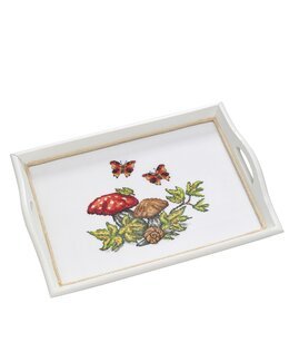 Broderi Höstkänsla till bricka - Permin