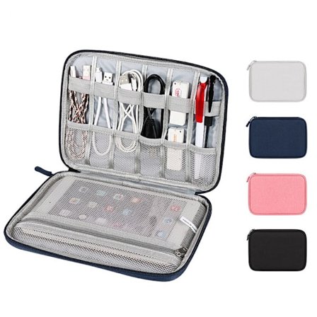 Bärbar digital USB laddare Kablar Wires förvaringsväska - spot sales