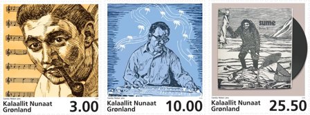 Grønland - Musik 2018 - Postfrisk sæt 3v