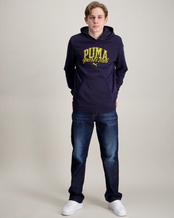 Puma PUMA CLASS Hoodie TR B Blå Hoodies/Hættetrøjer Dreng - Kids Brand Store