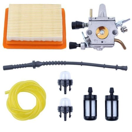 Prime Forgasser Lampe Luftfilter Drivstoffledningsett Kompatibelt Med STIHL Trimmer FS120 FS200 FS020 FS200 FS200 FS250 Hg