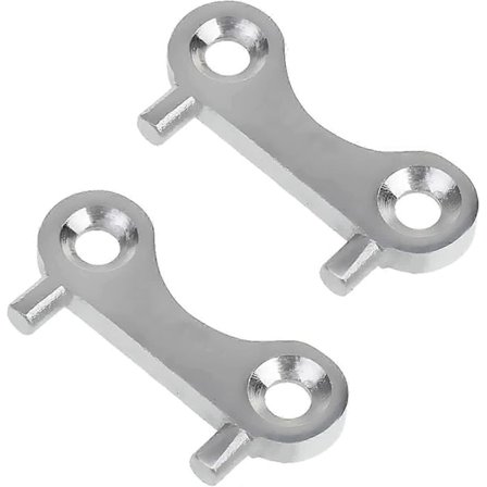 PIAO 2 stk. Båd Tankdæksel Nøgle, 316 Rustfrit Stål Marine Bayliner Båd Tankdæksel Erstatningsnøgle til Brændstof Vandtank