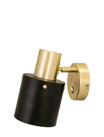 Globen Lighting Wall Lamp Clark 1 - Black - H17