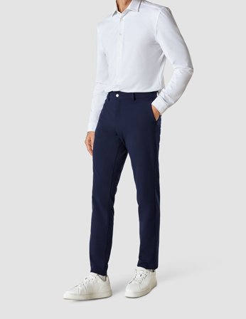 Shaping New Tomorrow - GEN2 Pants - Midnight Blue - Slim Fit - Herre - 30/28