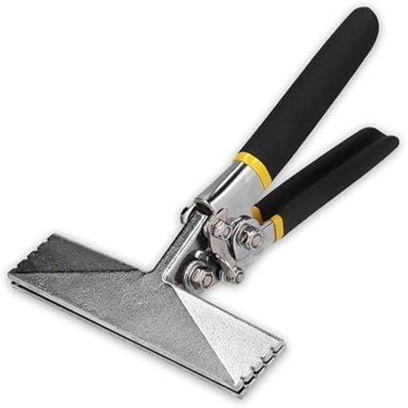 Pladebukketang, 150 mm Falsetang med skridsikre håndtag, pladeværktøj til bukning af skråtstillet plade, 8 tommer