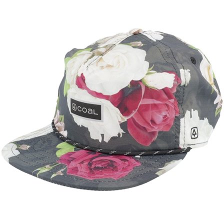 Coal - Multi snapback Czapka Z Daszkiem - The Pontoon Roomy Floral Strapback @ Hatstore