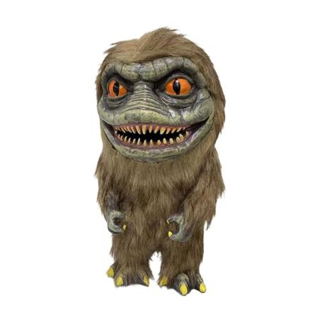 Critters Prop Doll, Creepy Plush Doll From Movie Critters, Skräck Alien Monster Green Roliga fula docka Presenter för vuxna Green