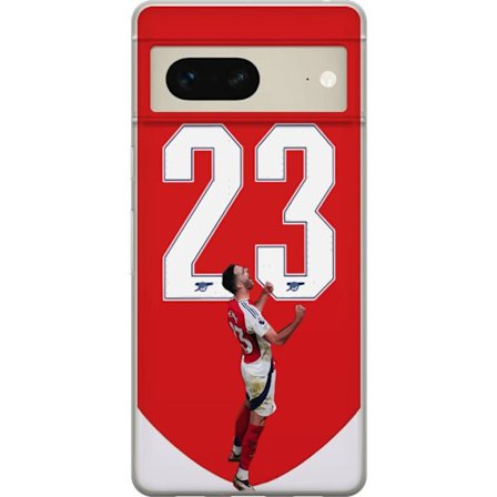 Kompatibel Mobilcover til Google Pixel 7 Merino 23 fodbold rød baggrund sport-inspireret design med energi, passion og stil til fans og spillere