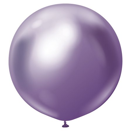 Violetit Jätti Chrome Lateksi Ilmapallot 2 kpl