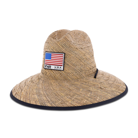 FXR Shoreside Straw Hatt Freedom Camo One Size