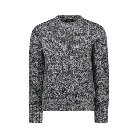 Paul & Shark Round-neck Stickat grå, Herr Stickade tröjor, Herr, Storlek: L